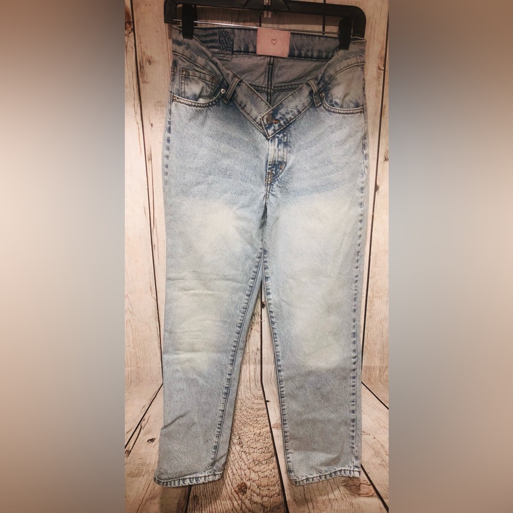 REVICE Womens Jeans Light Blue 100% Cotton Size 26 Made In Mexico Designed In LA